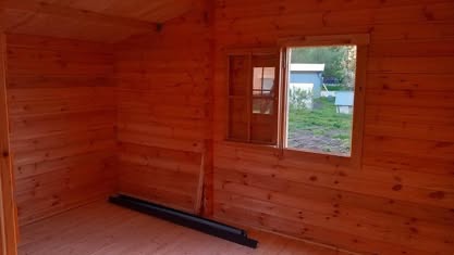 Sodas MANO VASARA, medinis namelis ir garazas