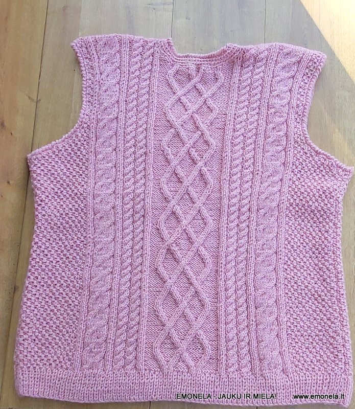 Liemenė megzta SVAJOS, dydis 54-56-58