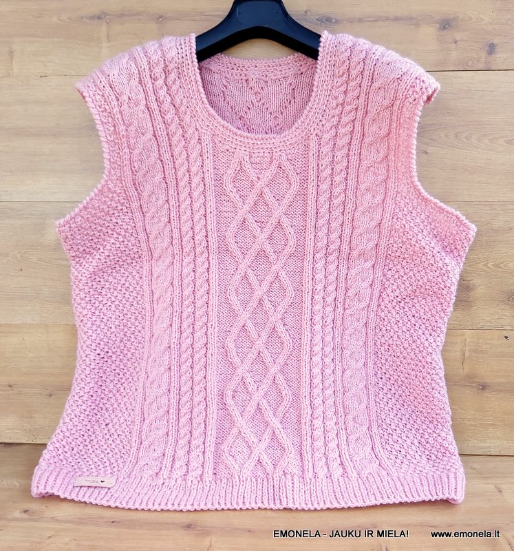 Liemenė megzta SVAJOS, dydis 54-56-58