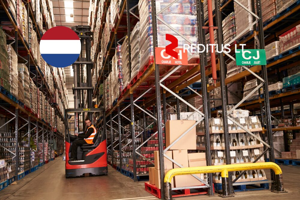 Aukštuminio krautuvo vairuotojas – darbas Olandijoje (1998)