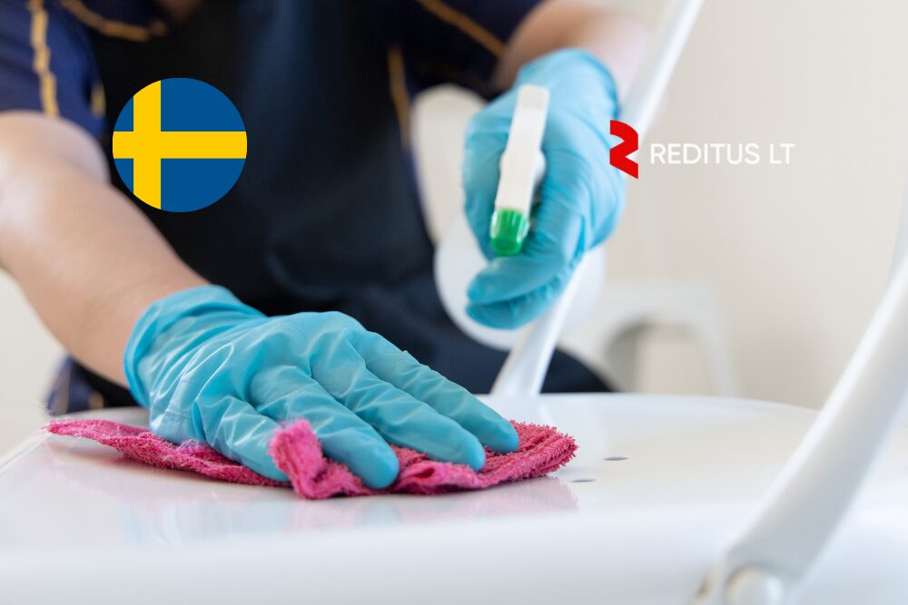 Valytoja – darbas Švedijoje (1947)