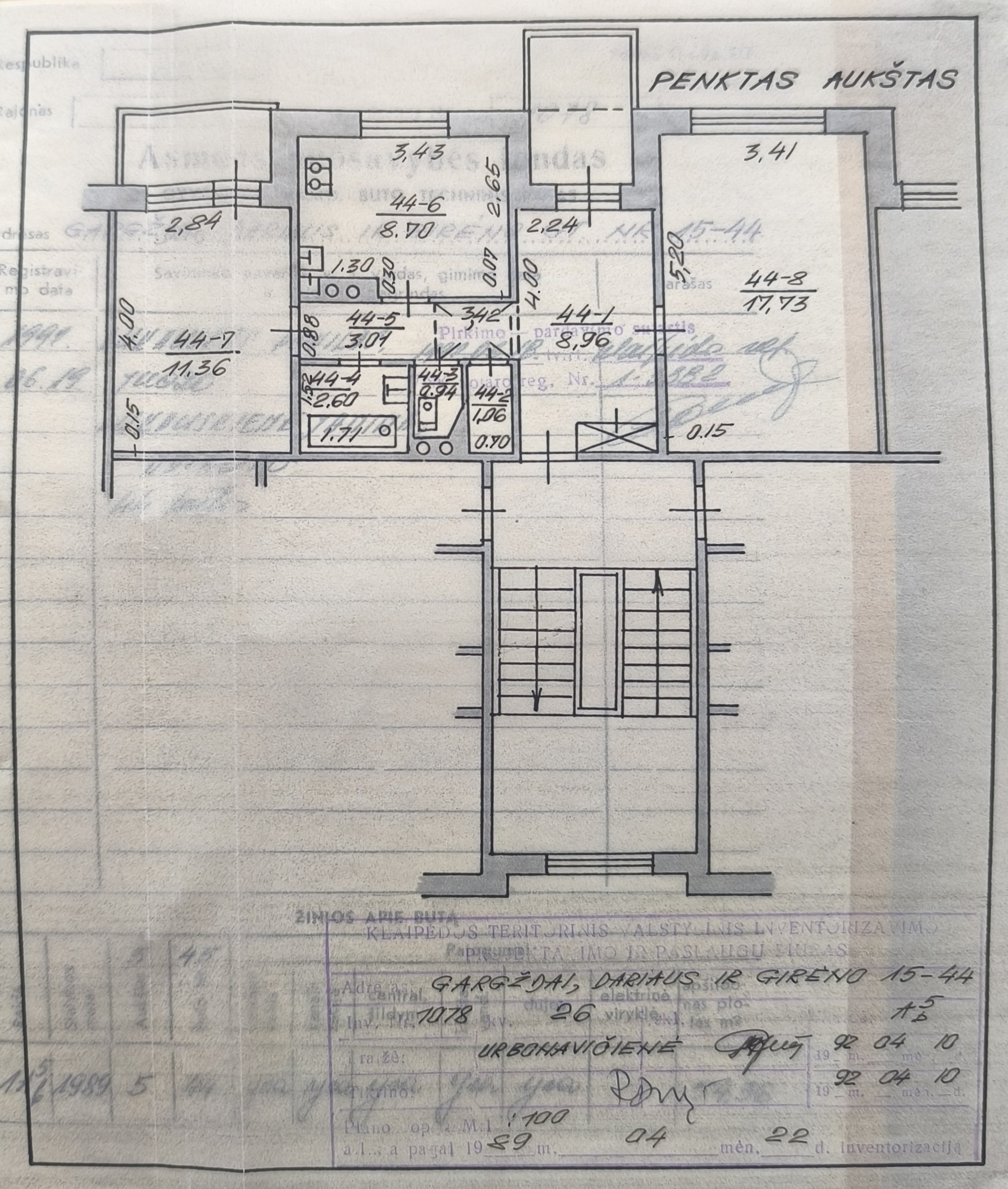 TVARKINGAS 2 kambarių butas su 2 balkonais – šalia prekybos centrų, Gargžduose