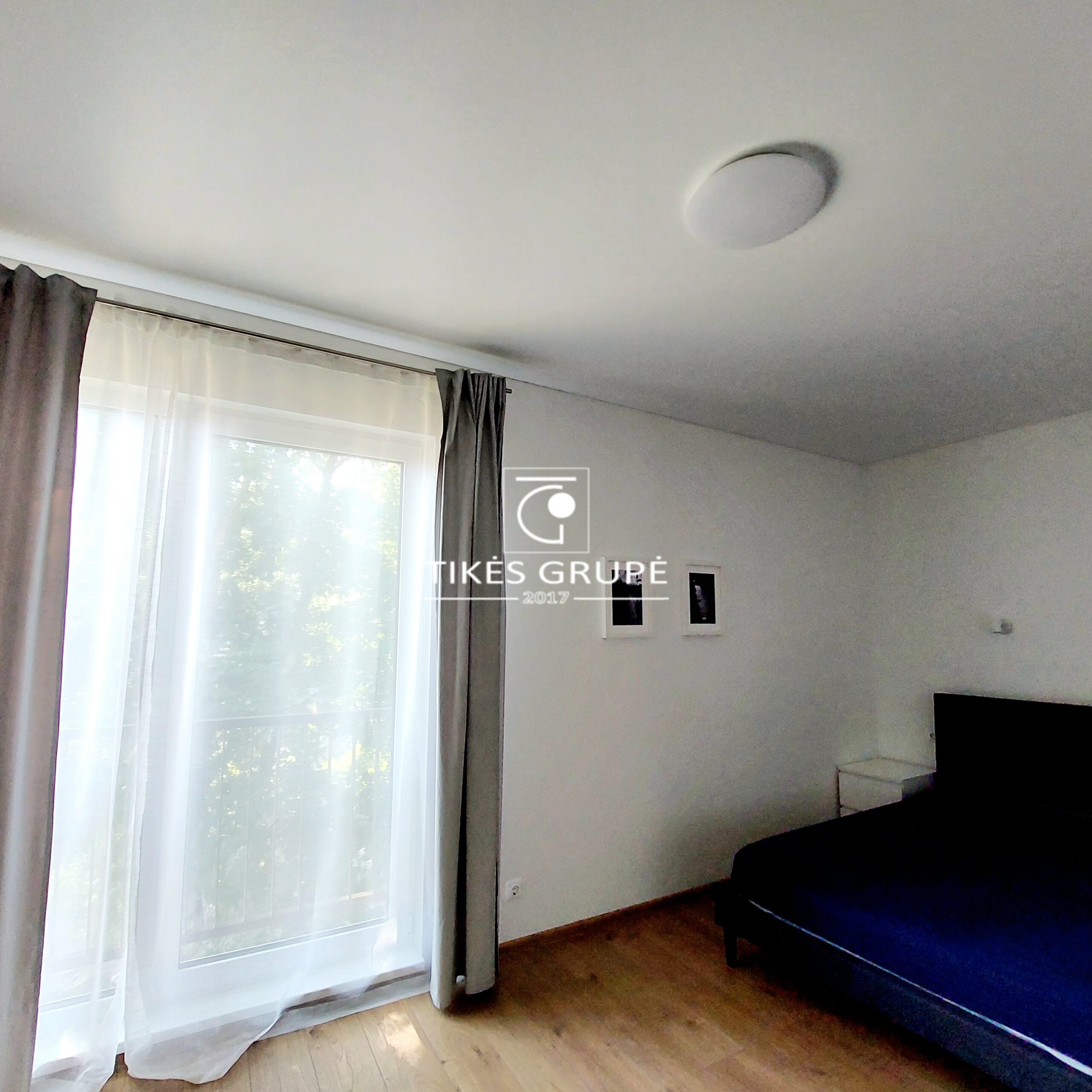 Naujos statybos name išnuomojamas 2 kambarių butas