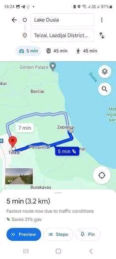 Parduodamas namas Teizų km Lazdijų raj. Netoli Teizų, Dusios ež.