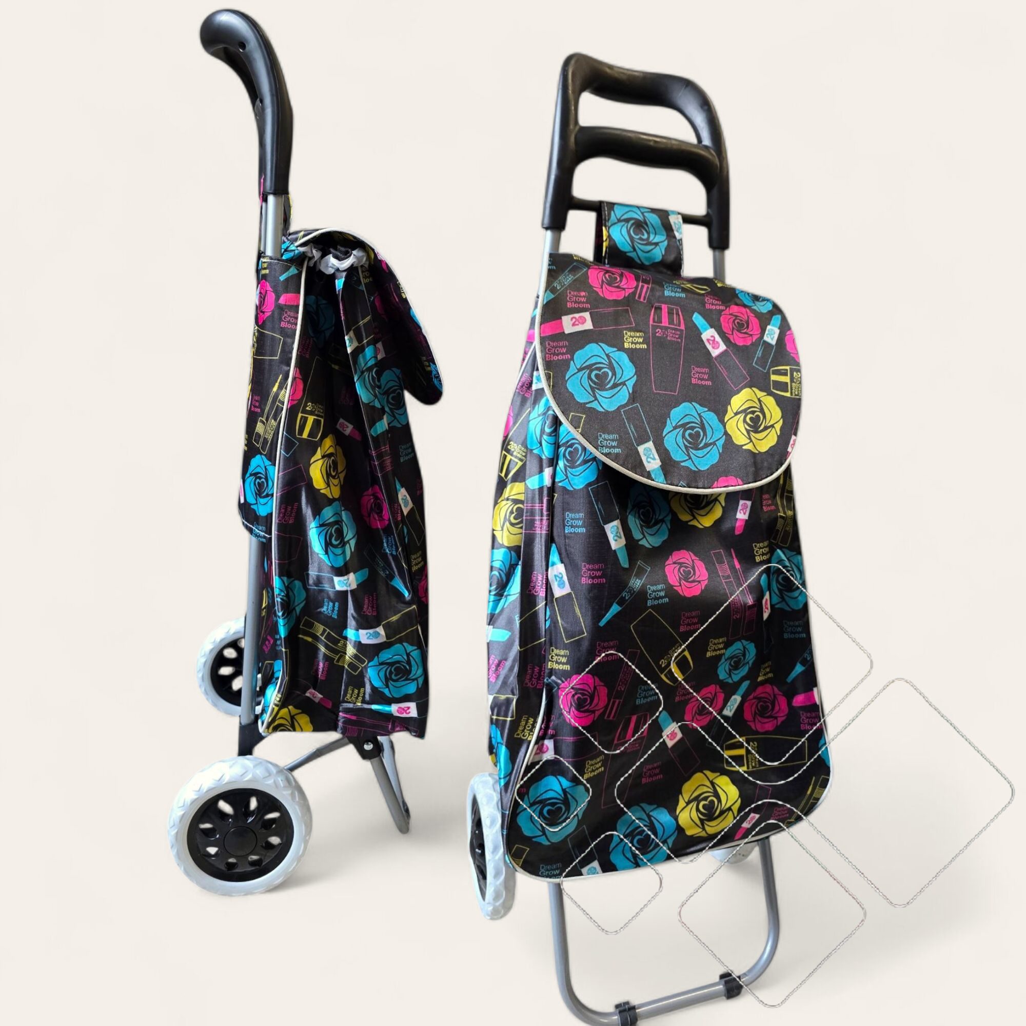 Pirkinių vežimėlis – krepšys su ratukais No.1208