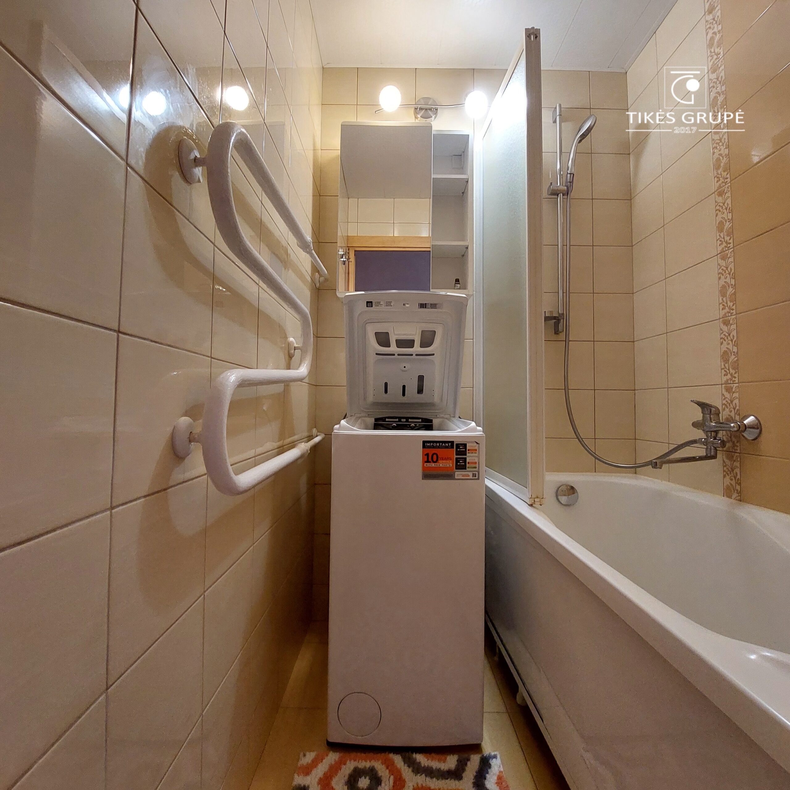 Išnuomojamas 2 kambarių butas