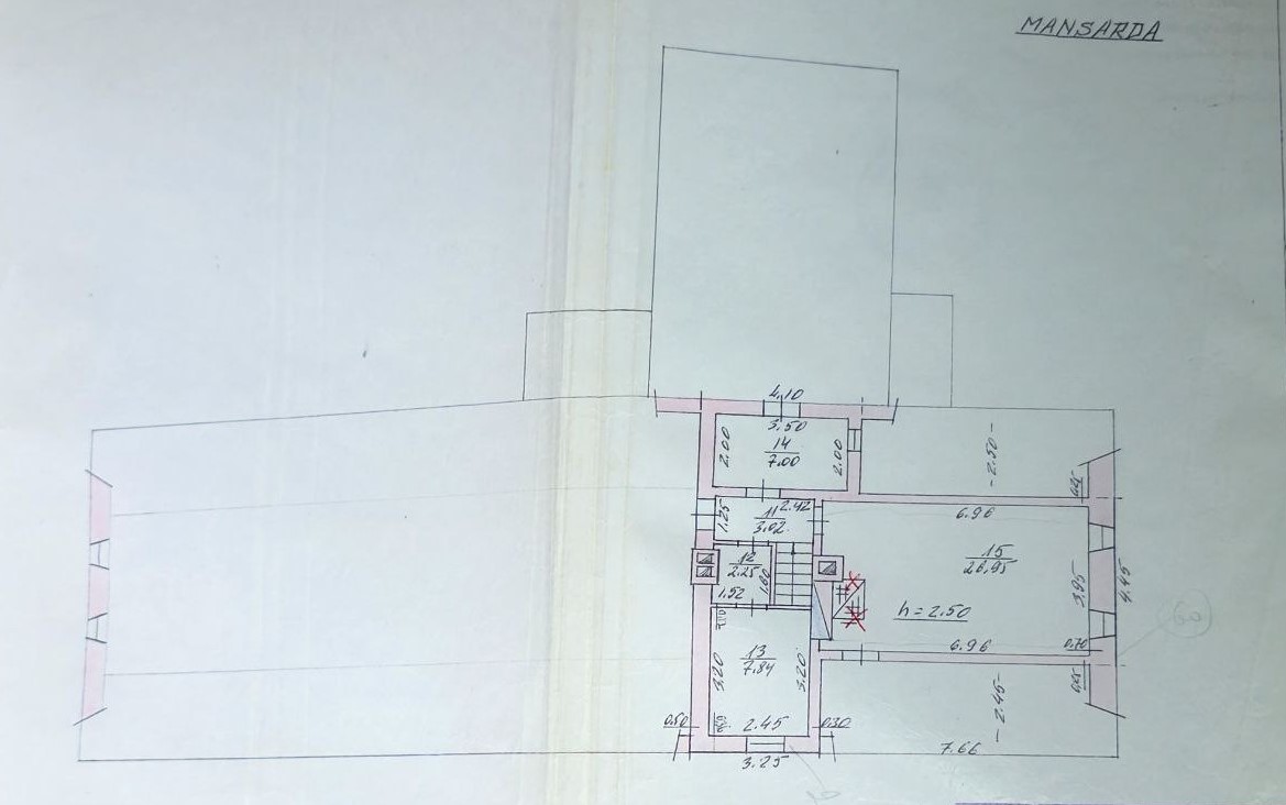 Parduodamas 38 a sklypas su pastatais Raudonpamūšyje, Pakruojo raj.