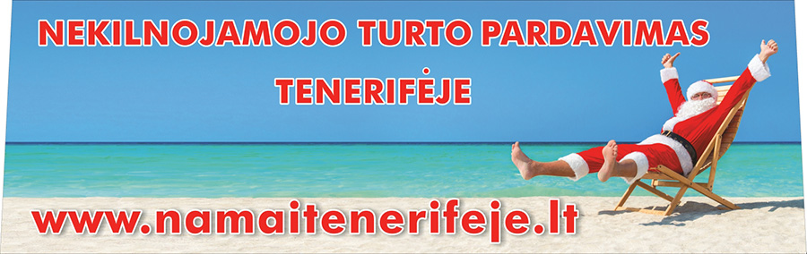 Nekilnojamas turtas Tenerifėje, www.namaitenerifeje.lt