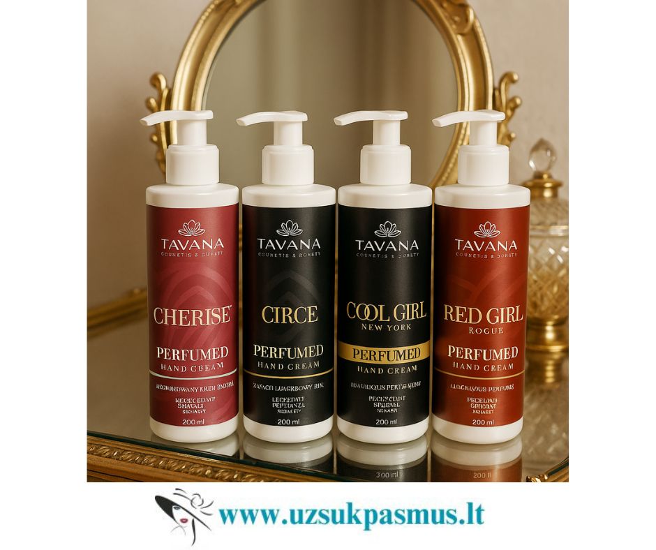 Parfumuotas rankų kremas Tavana 200 ml