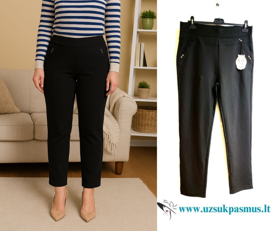 Elegantiškos klasikinės kelnės kiekvienai dienai