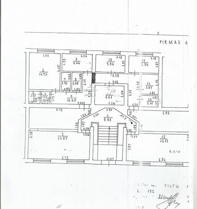 Nuomojamos 80 ir 68 kv.m. Patalpos Tiltų g. senamiestyje Klaipėdoje
