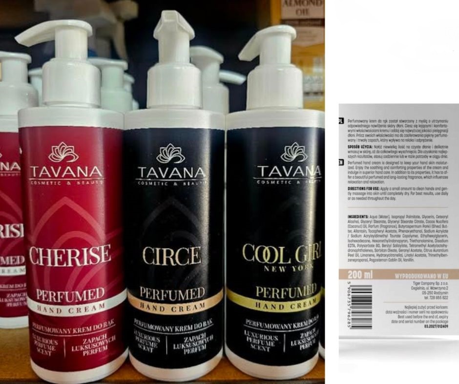 Parfumuotas rankų kremas Tavana 200 ml