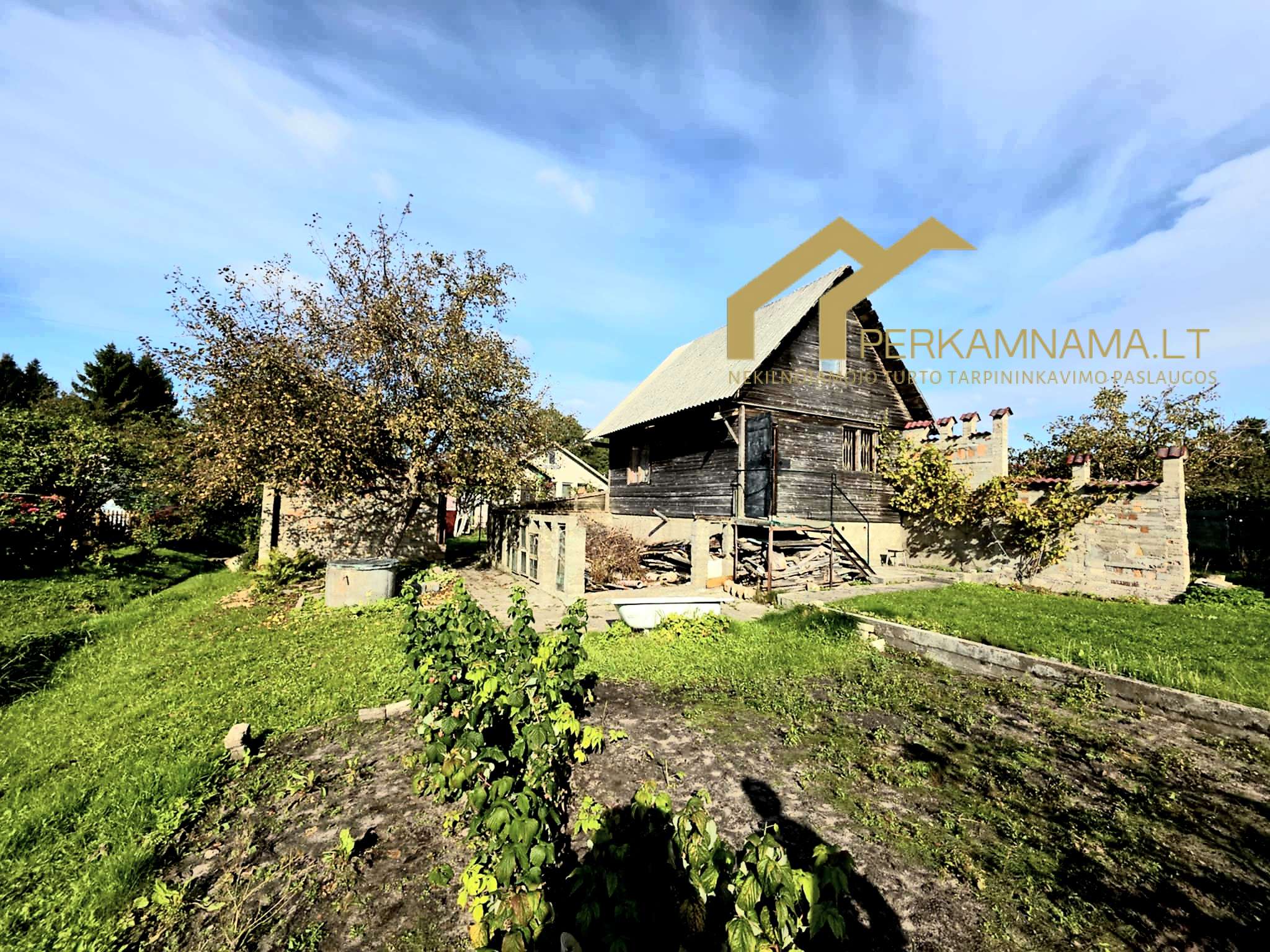 Parduodamas sodo namelis su sklypu Klaipėdos r.