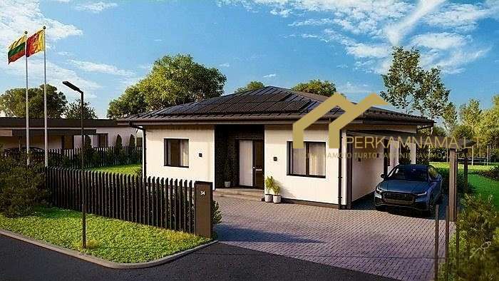 Šiuolaikiškas A++ klasės namas prie Klaipėdos