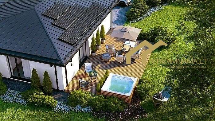 Šiuolaikiškas A++ klasės namas prie Klaipėdos