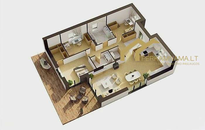 Šiuolaikiškas A++ klasės namas prie Klaipėdos