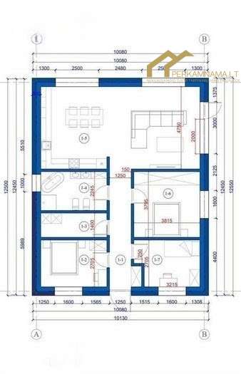 Šiuolaikiškas A++ klasės namas prie Klaipėdos