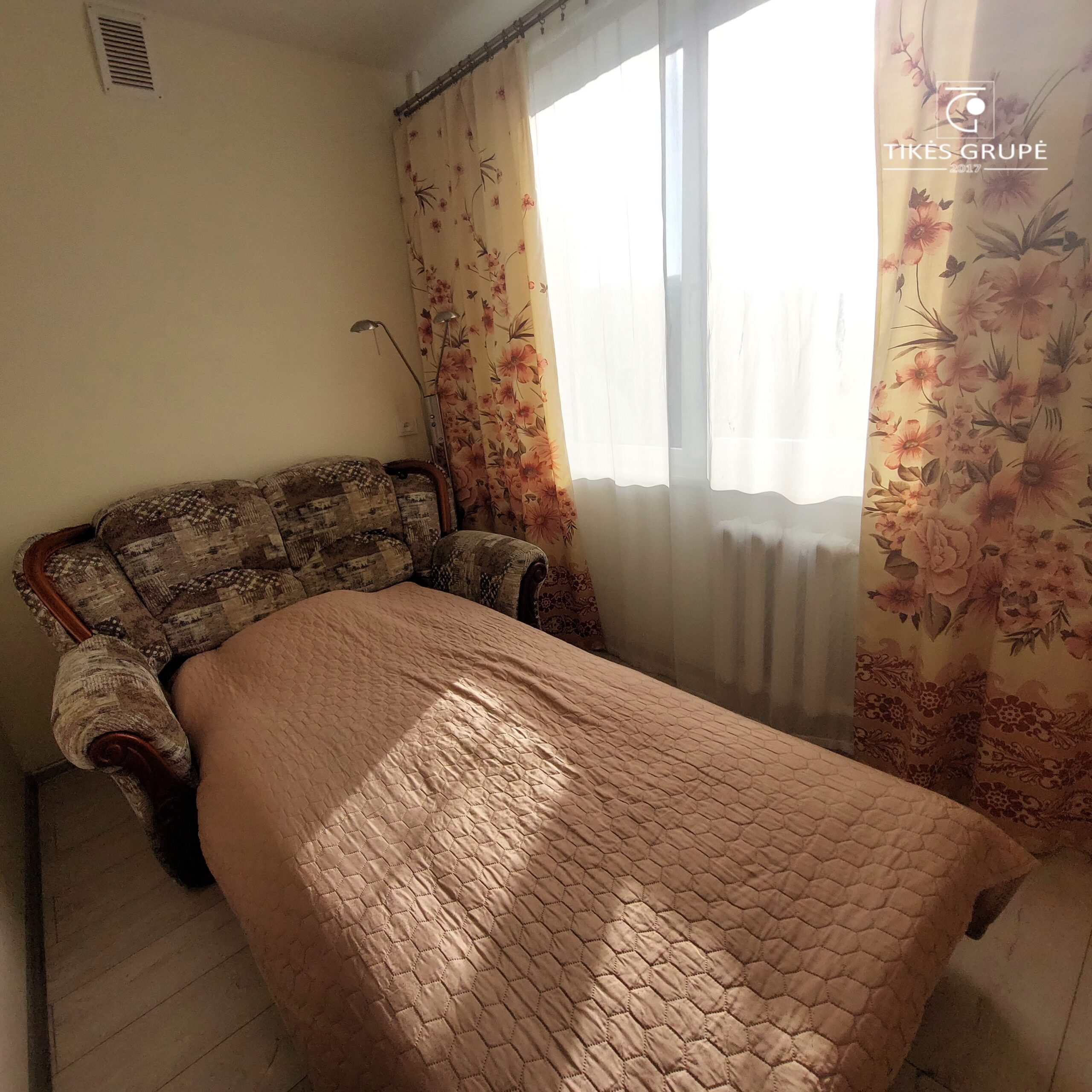 Išnuomojamas 2 kambarių butas