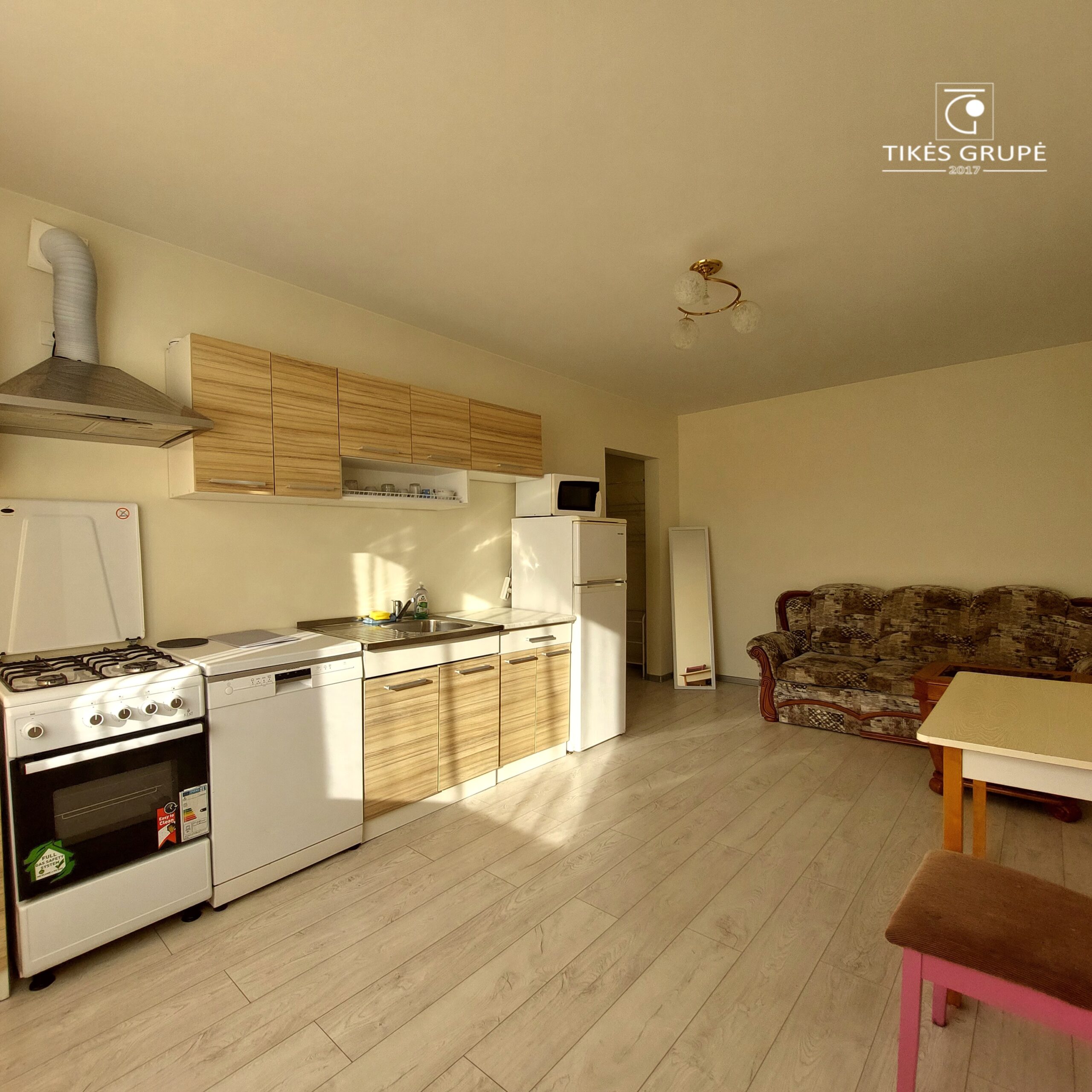 Išnuomojamas 2 kambarių butas