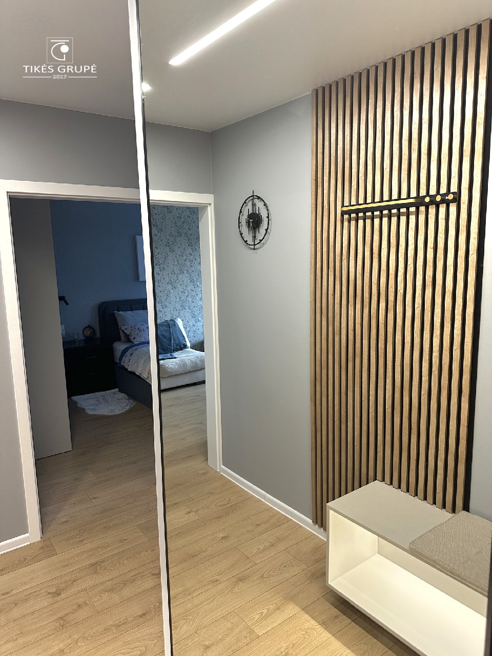 Parduodamas po remonto 2 kambarių butas