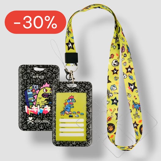 TOKIDOKI vardinės kortelės dėklas