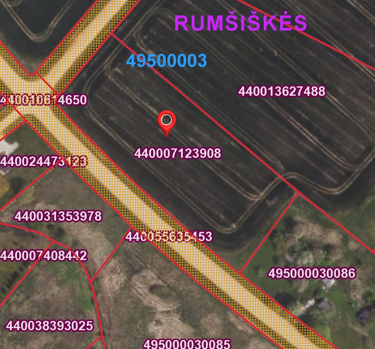 Parduodamas sklypas Kaišiadorių r. sav., Rumšiškių sen., Pamierio k.