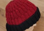 Megzta kepurė ŽĖRINTI ROŽĖ