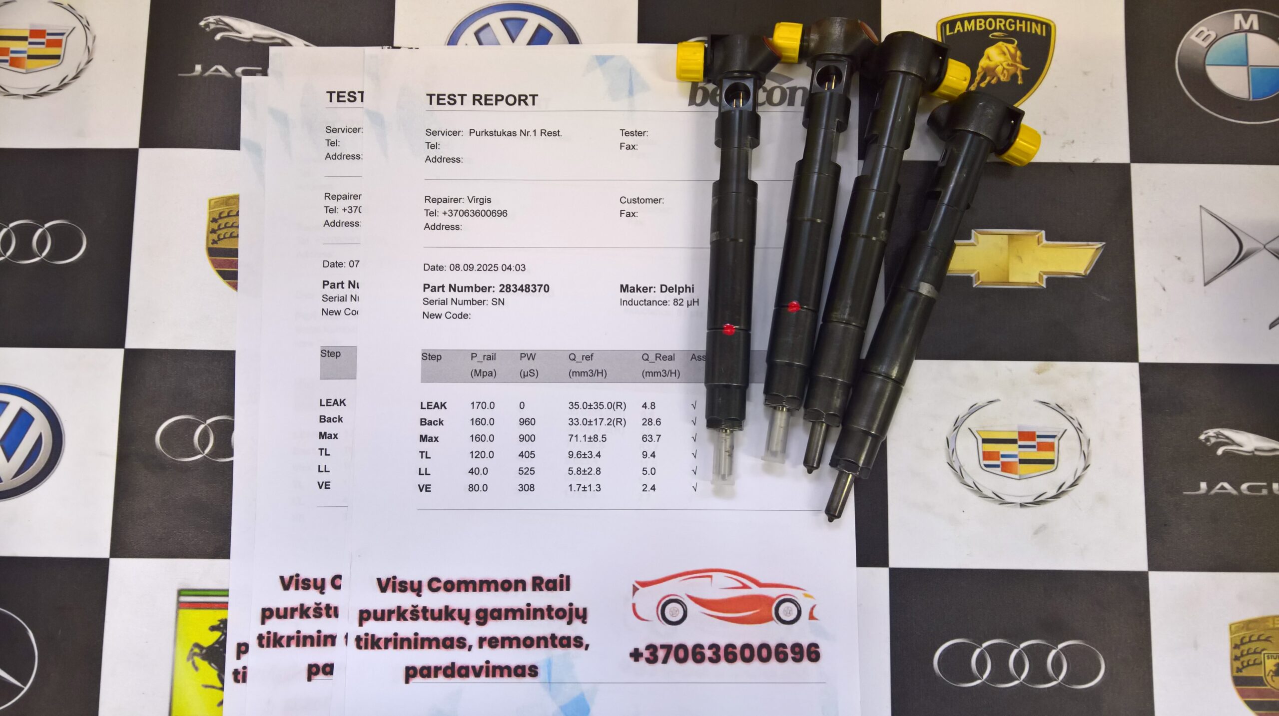 Kuro purkštukai Mercedes. 28348370