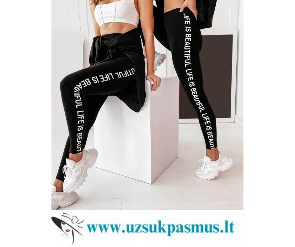 Medvilninės tamprės, kurios tiks laisvalaikiui, sportui