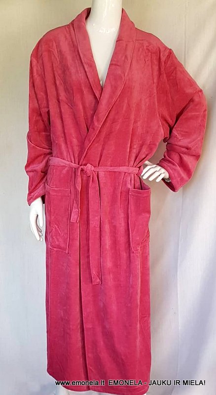 ILGAS VELIŪRINIS CHALATAS