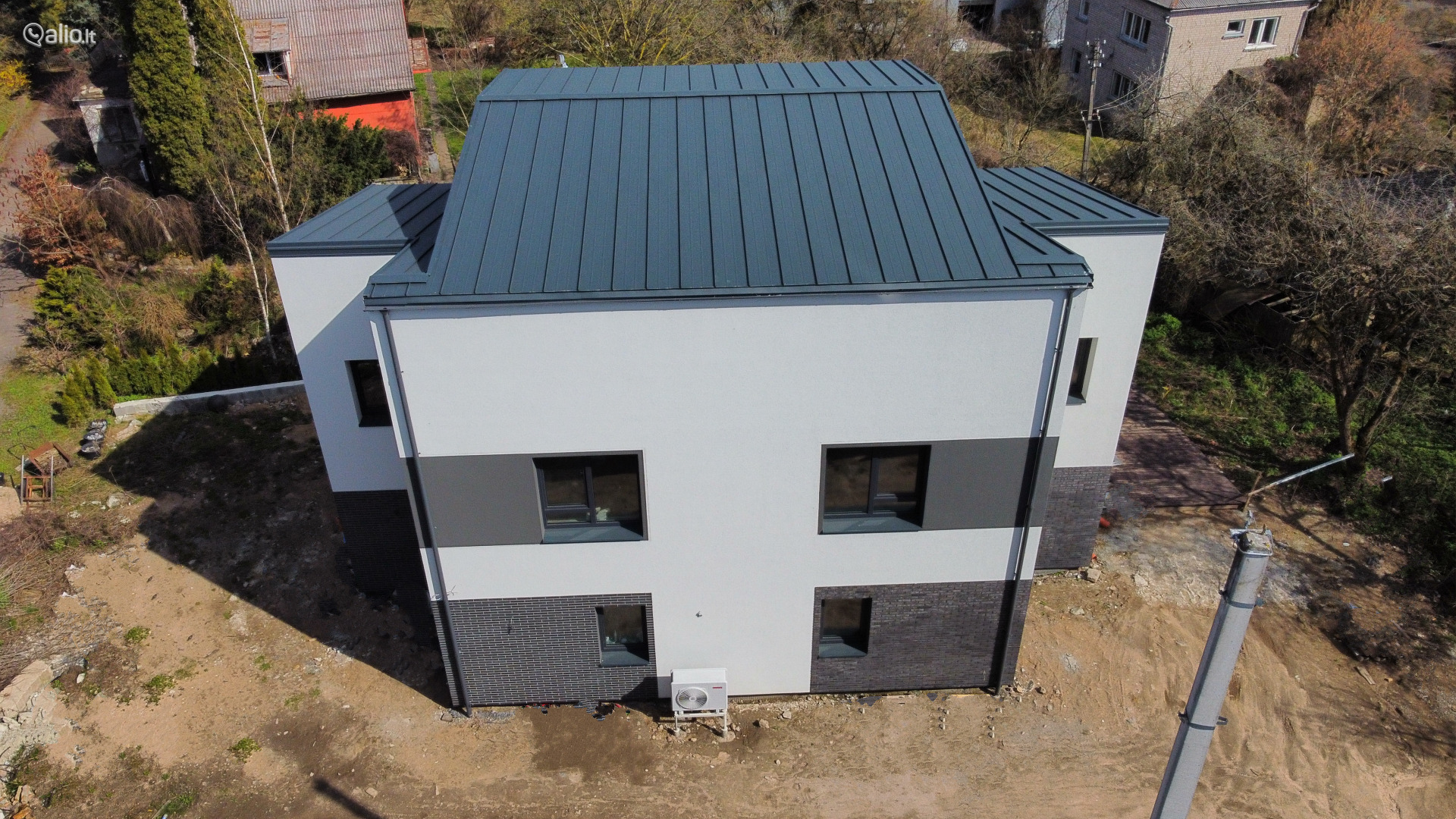 Parduodamas naujai pastatytas sublokuotas A++ klasės namas Vilniuje, Baltupiuose