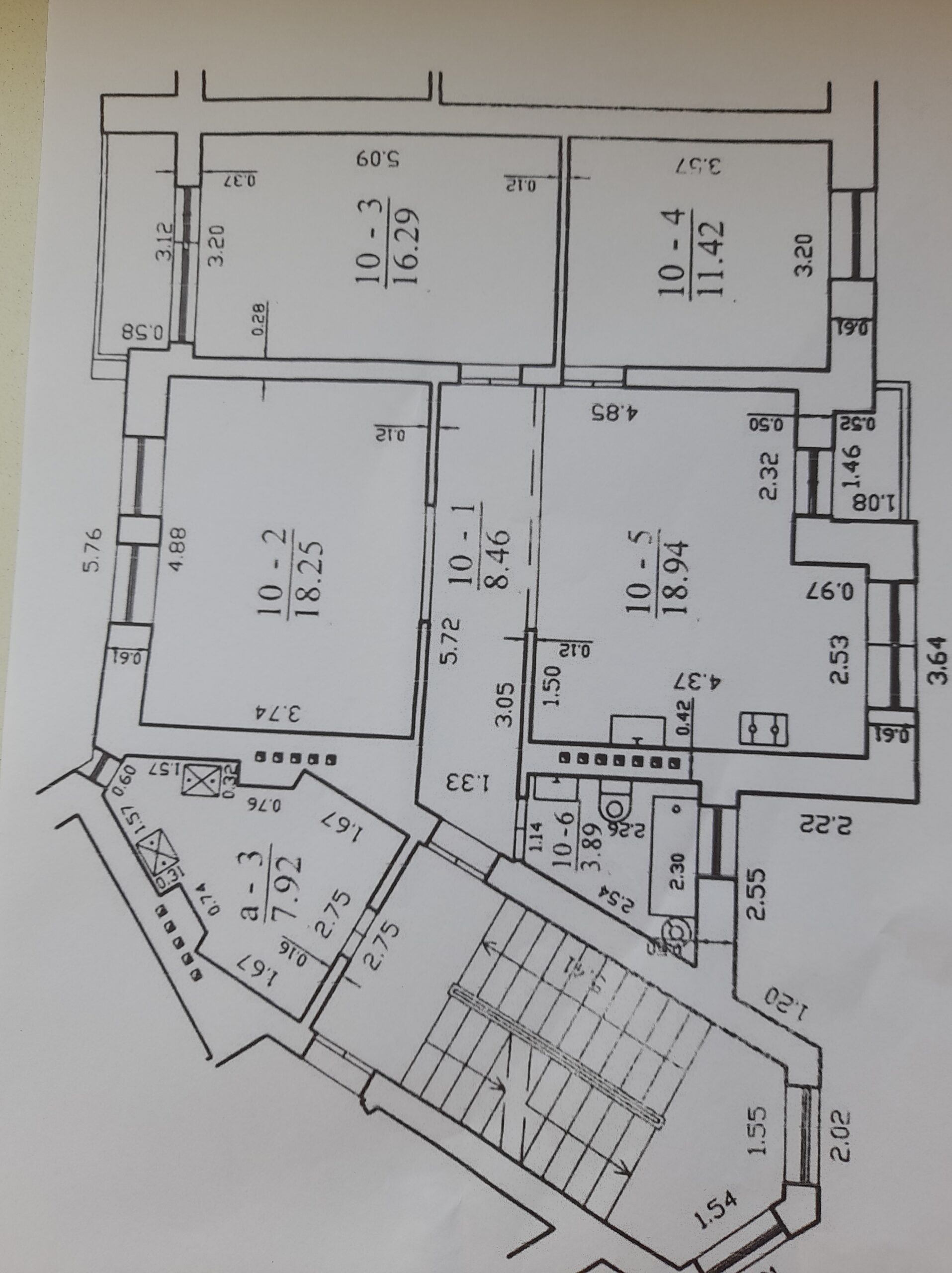 Parduodamas 78,71 kv.m. Trijų kambarių Butas miesto centre Gegužės g. Klaipėda