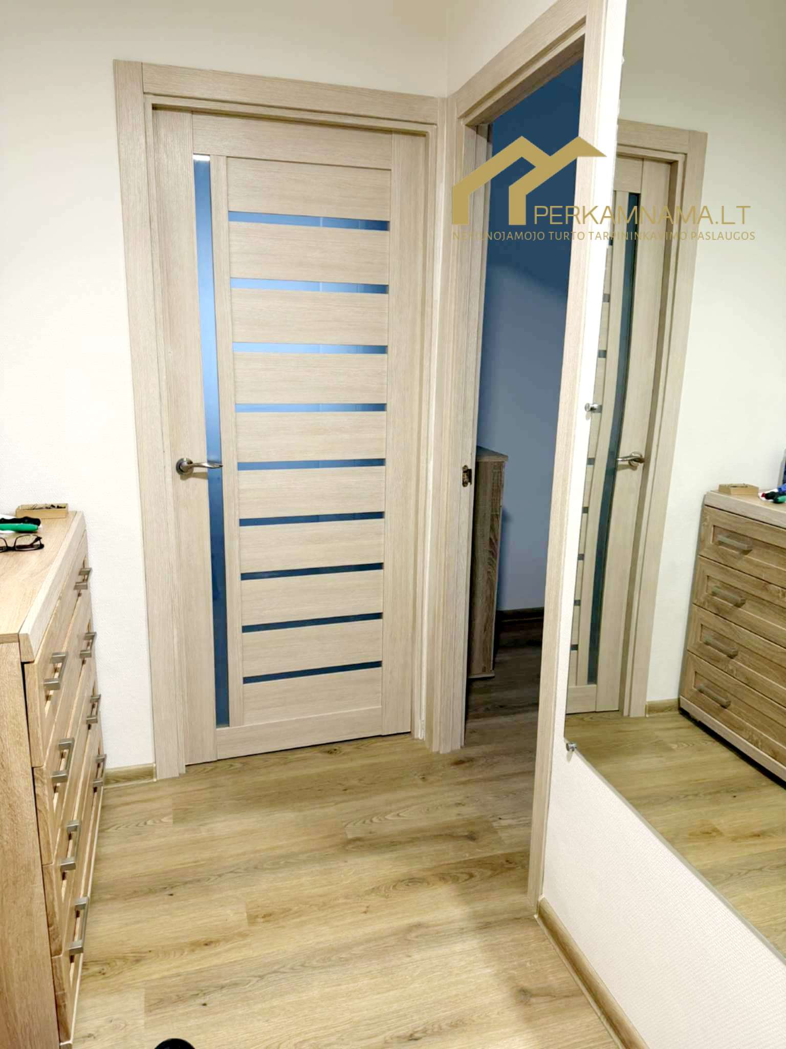 Nuomojamas 2 kambarių butas Klaipėdoje