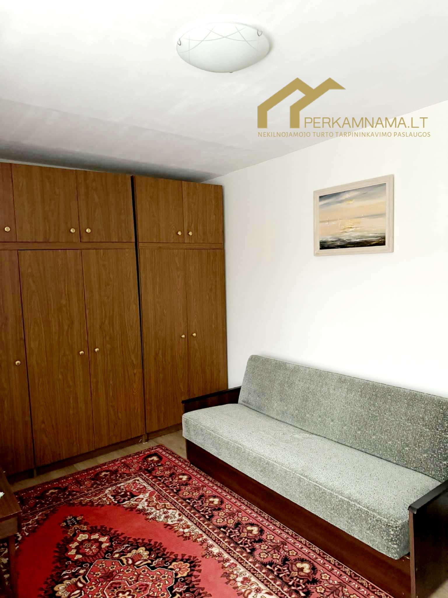 Nuomojamas 2 kambarių butas Klaipėdoje