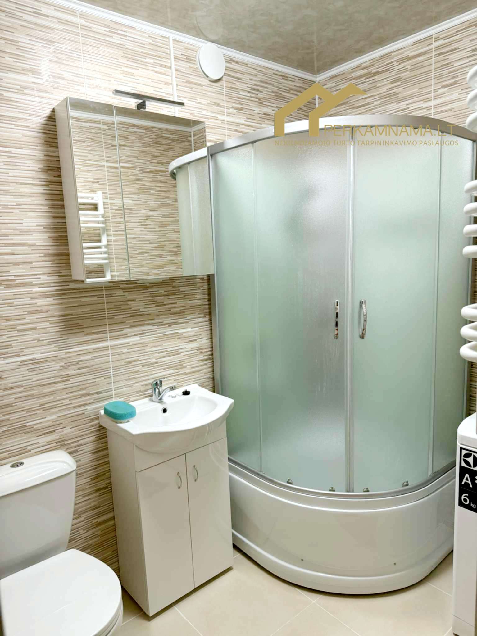 Nuomojamas 2 kambarių butas Klaipėdoje