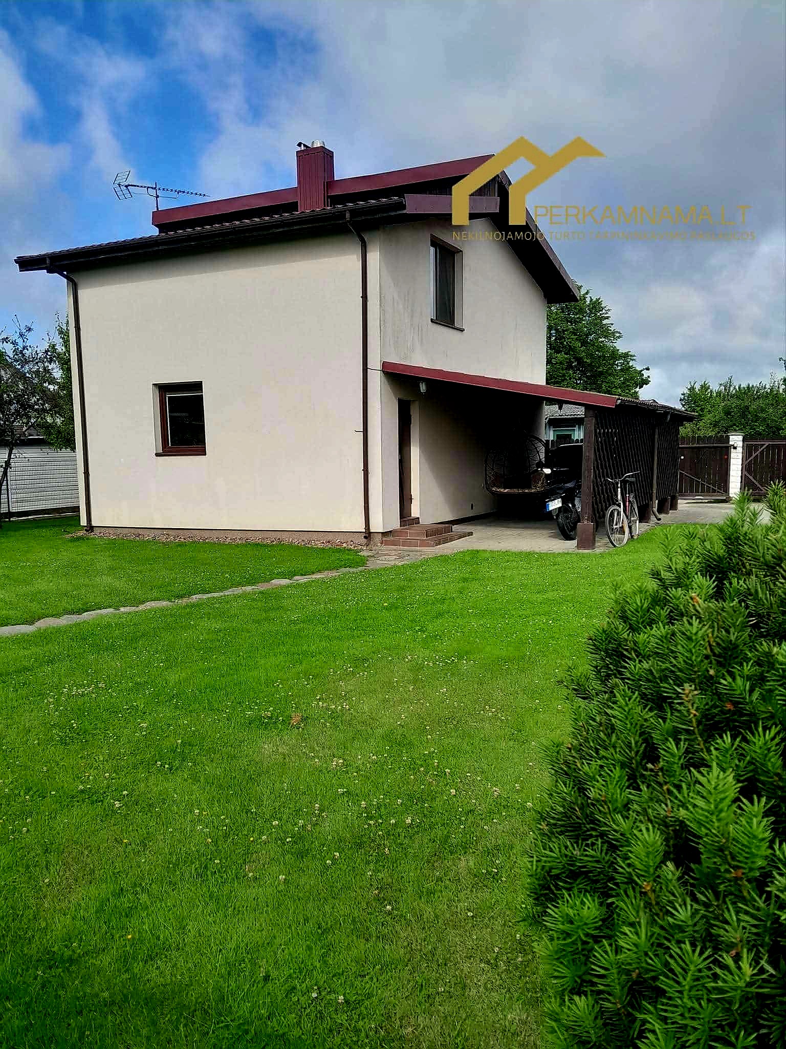 2 aukštų namas Klaipėdos r.