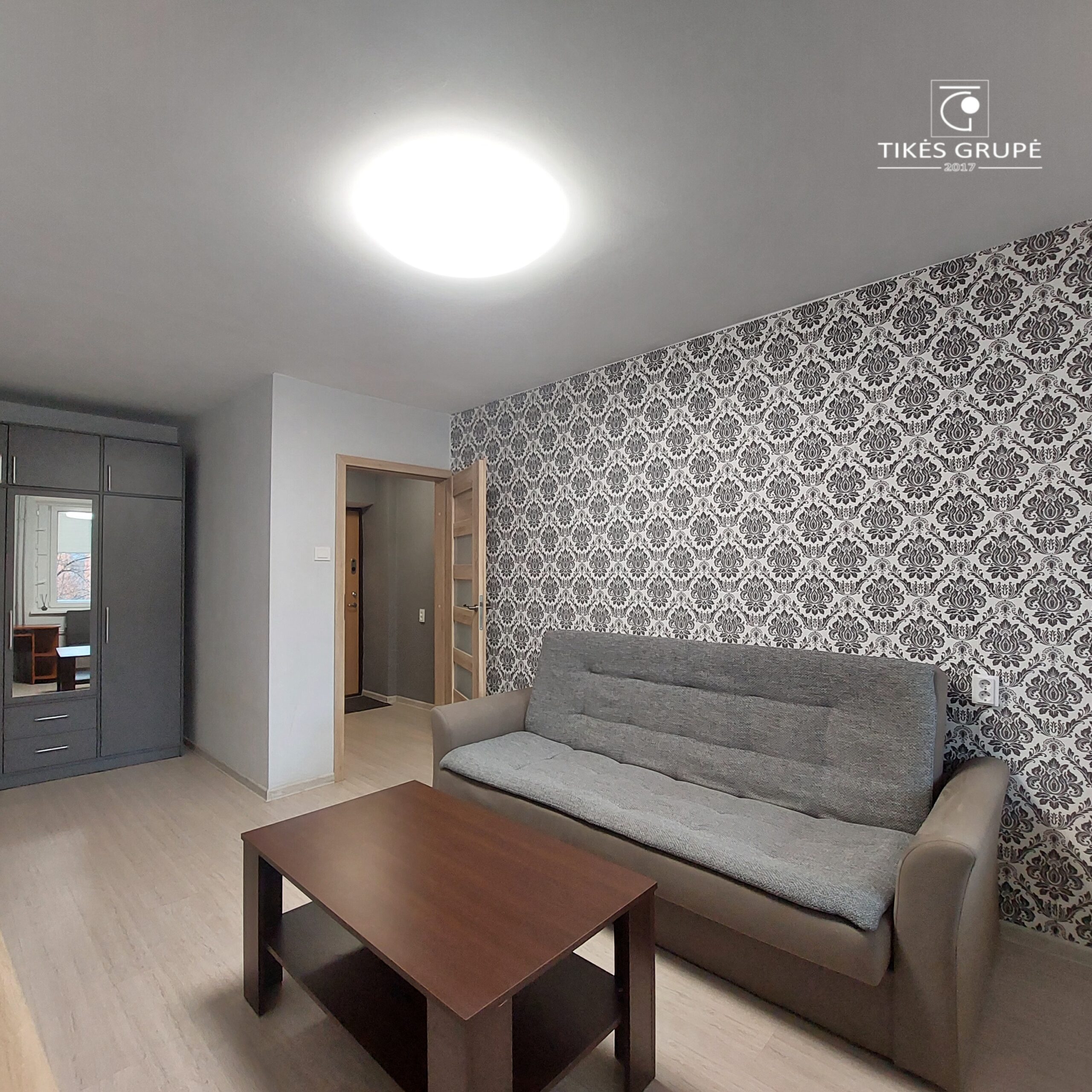 Taikos pr. išnuomojamas 1 kambario butas