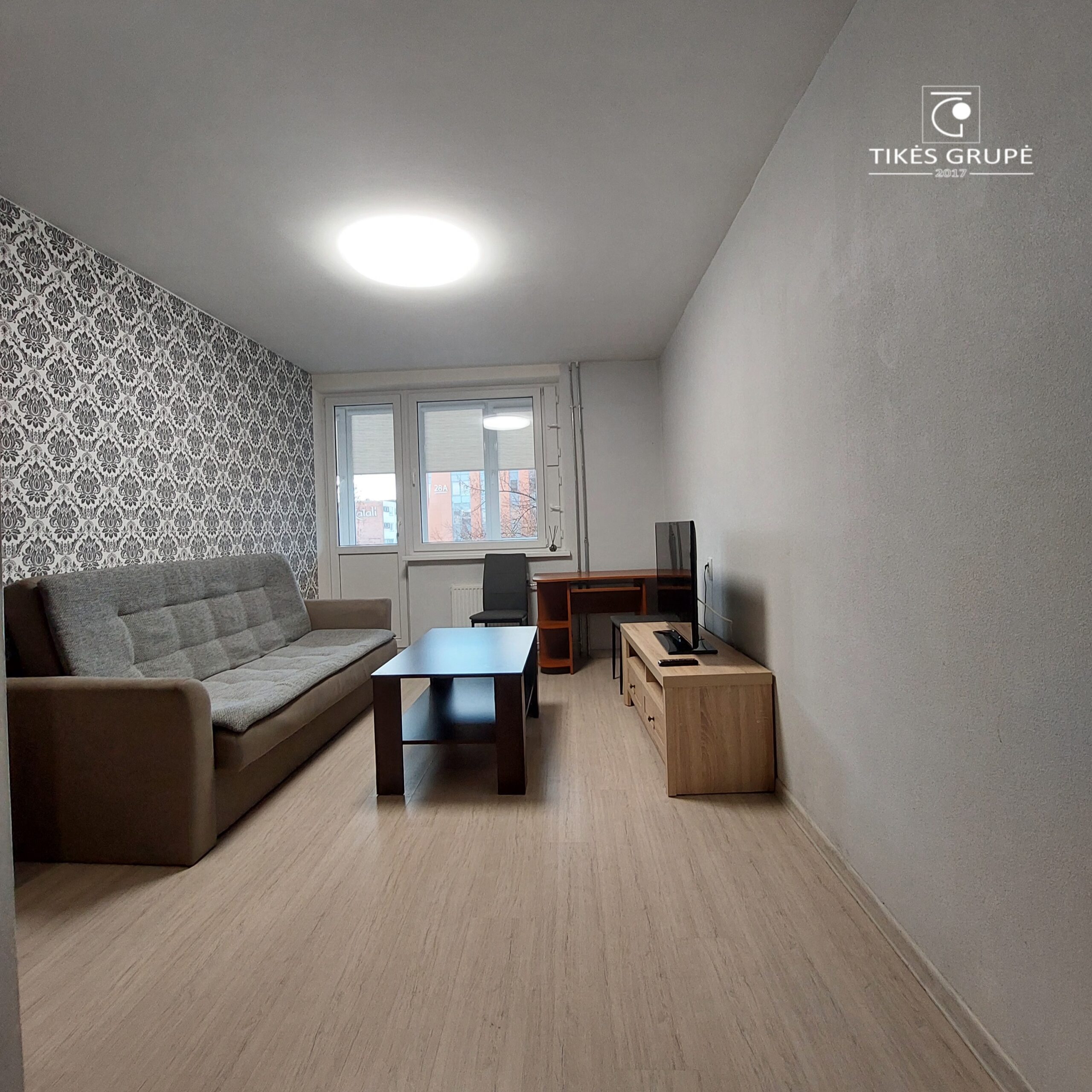 Taikos pr. išnuomojamas 1 kambario butas