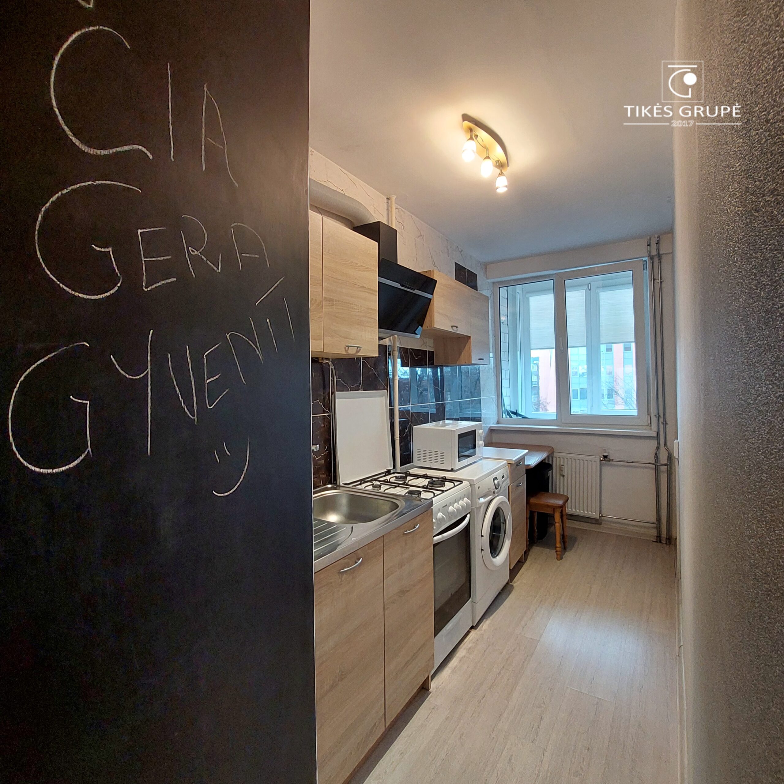 Taikos pr. išnuomojamas 1 kambario butas