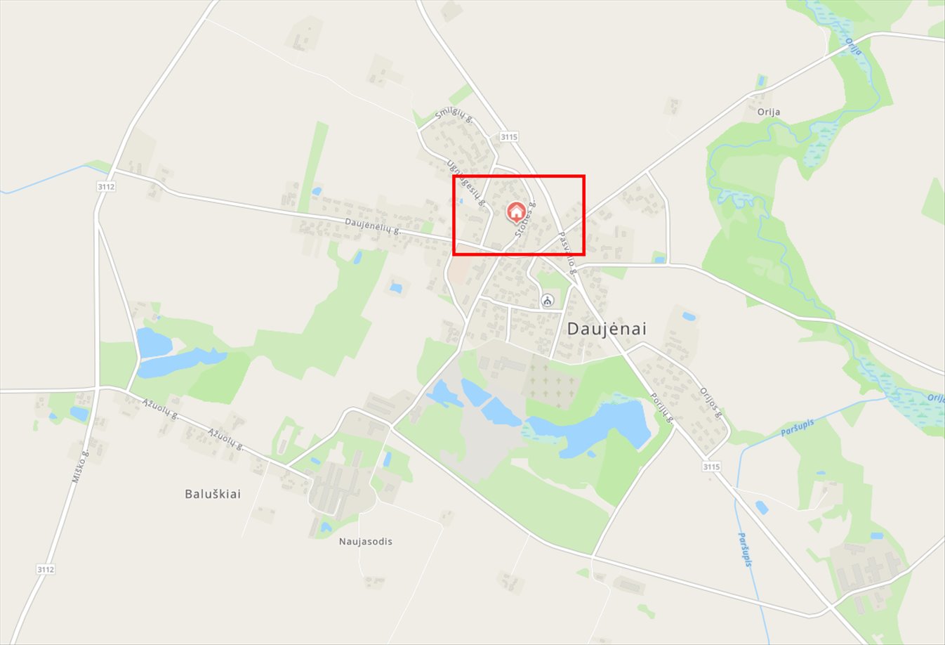 Parduodamas namas su ūkiniu pastatu Daujėnų mst. Pasvalio raj.