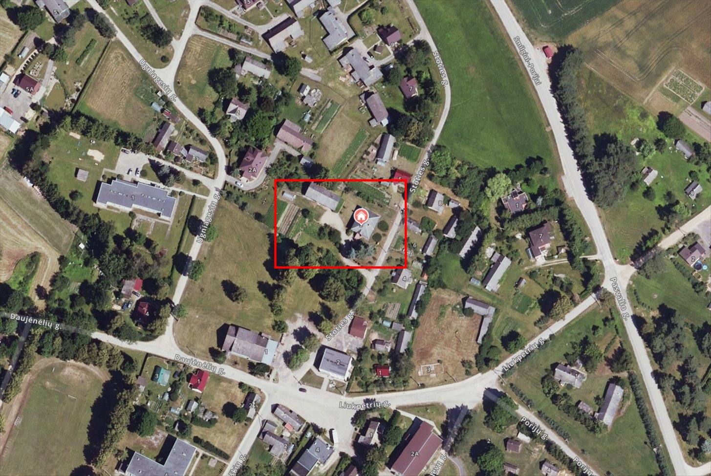 Parduodamas namas su ūkiniu pastatu Daujėnų mst. Pasvalio raj.