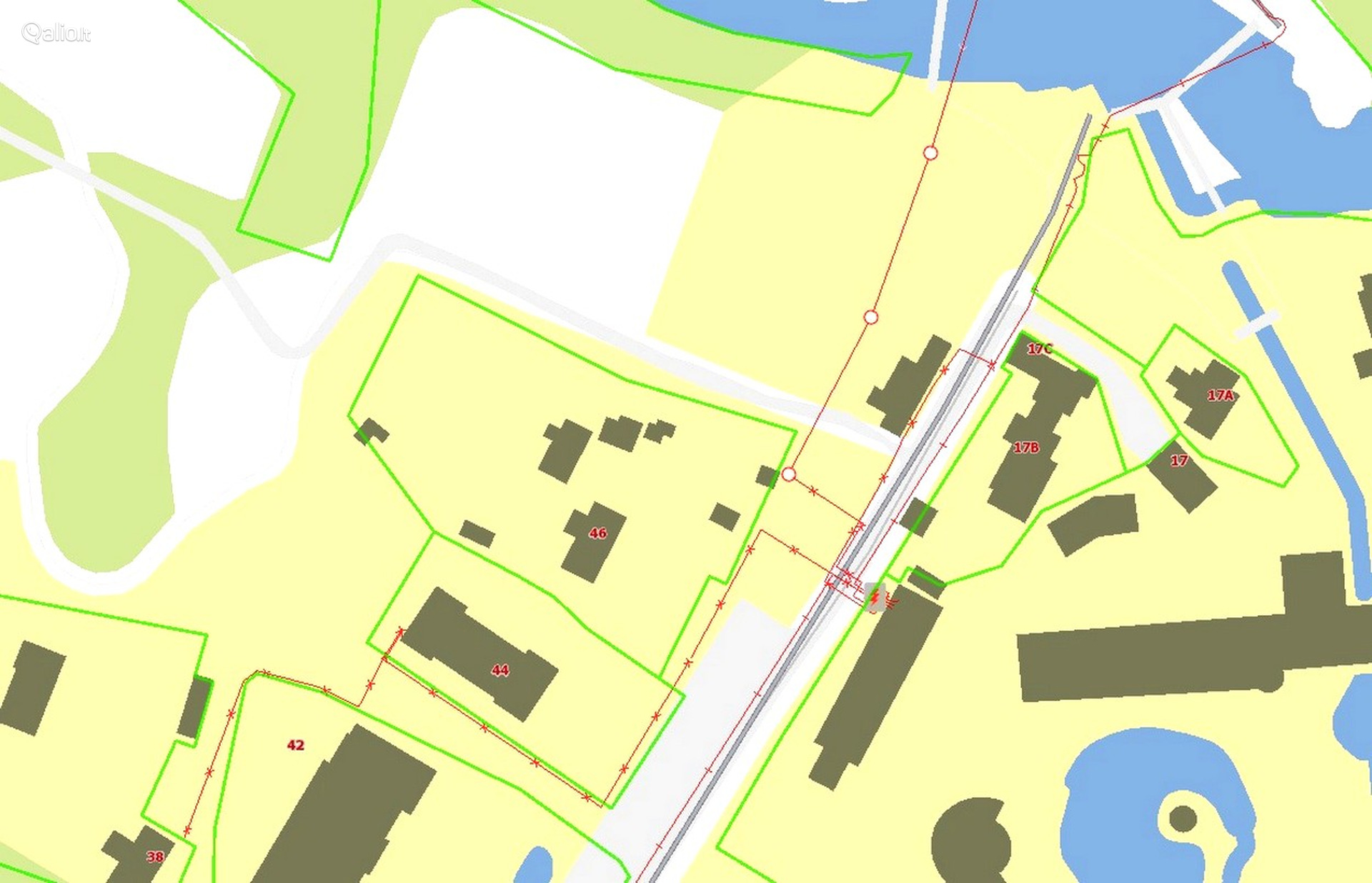 45 a. namų valdos sklypas su pastatais Belmonte, Vilniuje