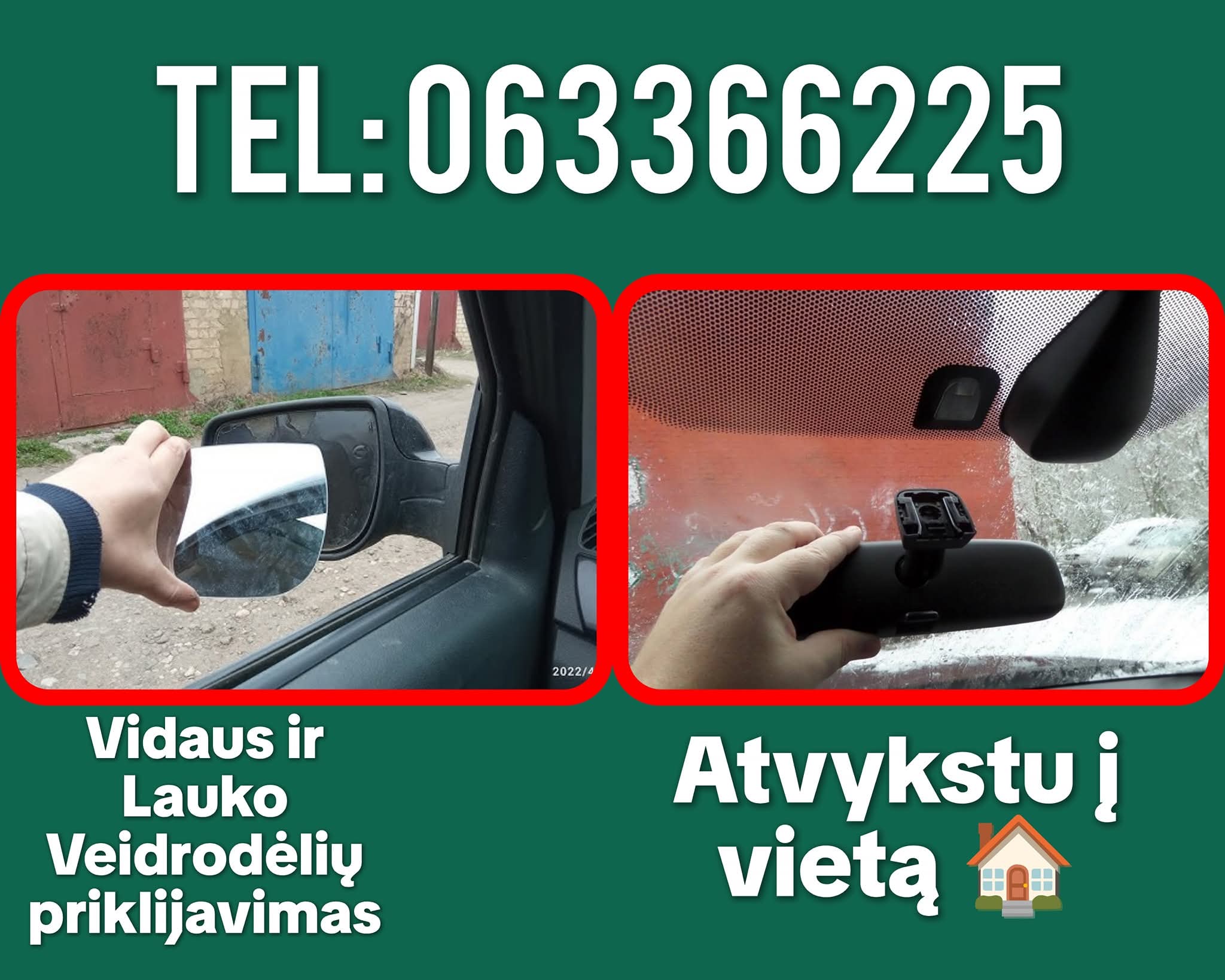 Automobilių Stiklų Keitimas Įdaužų Remontas