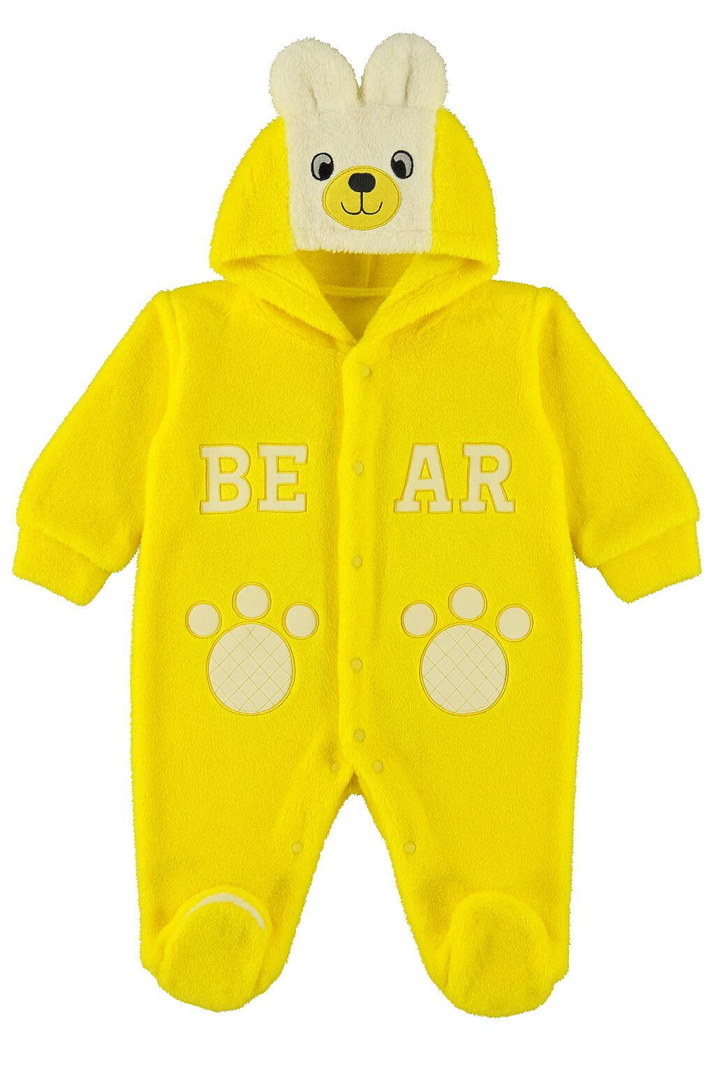 Geltonas kombinezonas Meška