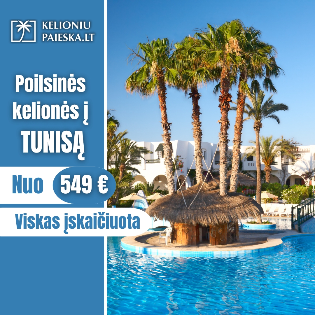 NEPERMOKĖK UŽ KELIONĘ! PIGIOS KELIONĖS! PASKUTINĖ MINUTĖ!