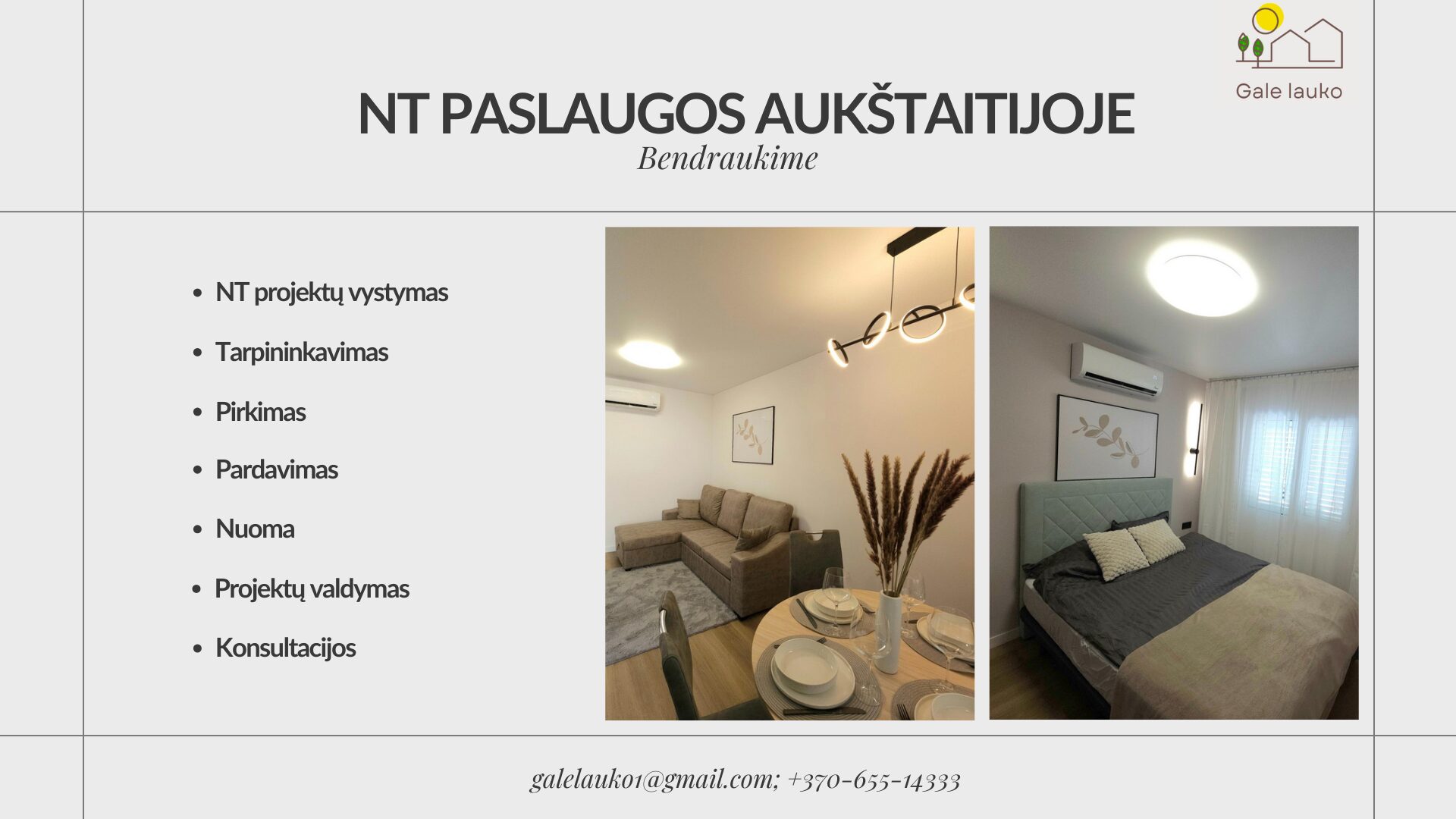 VISOS NT PASLAUGOS VIENOJE VIETOJE