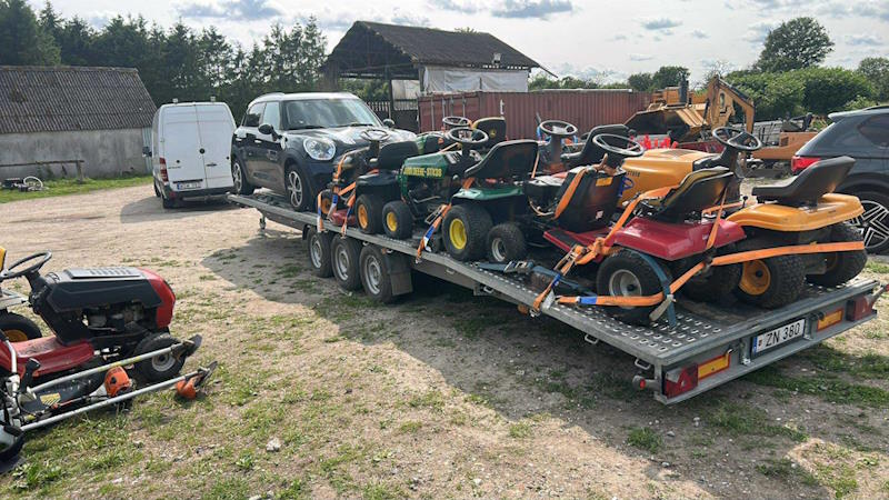 Lietuva-Danija-Lietuva. Siuntinių vežimas. Express kroviniai