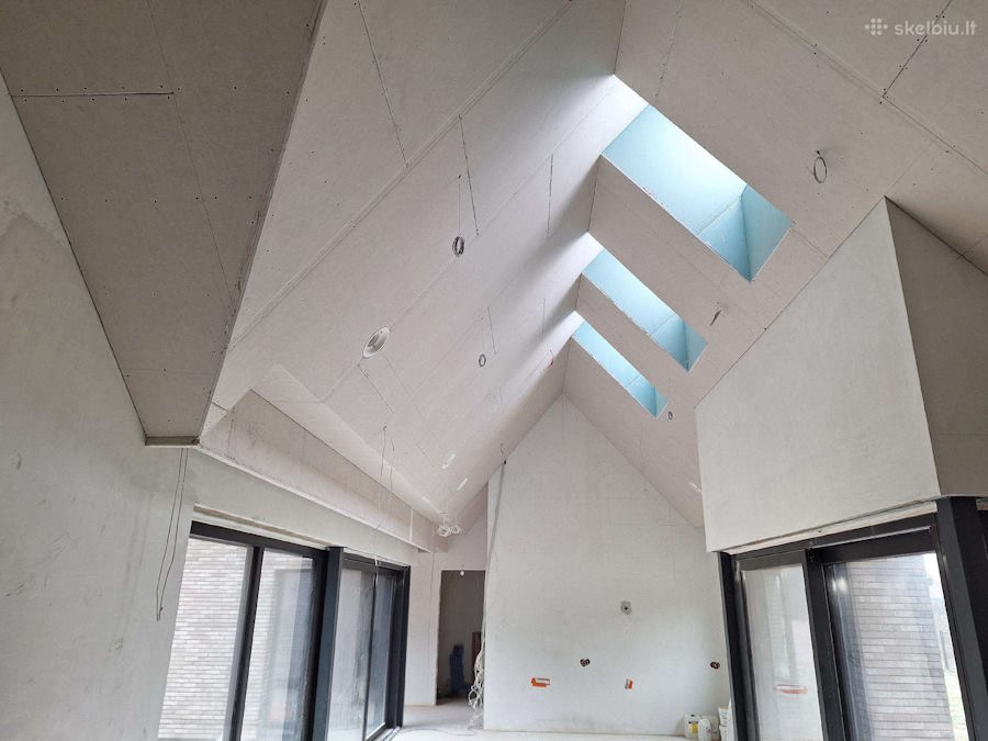 Gipso kartono montavimas, glaistymas dažymas