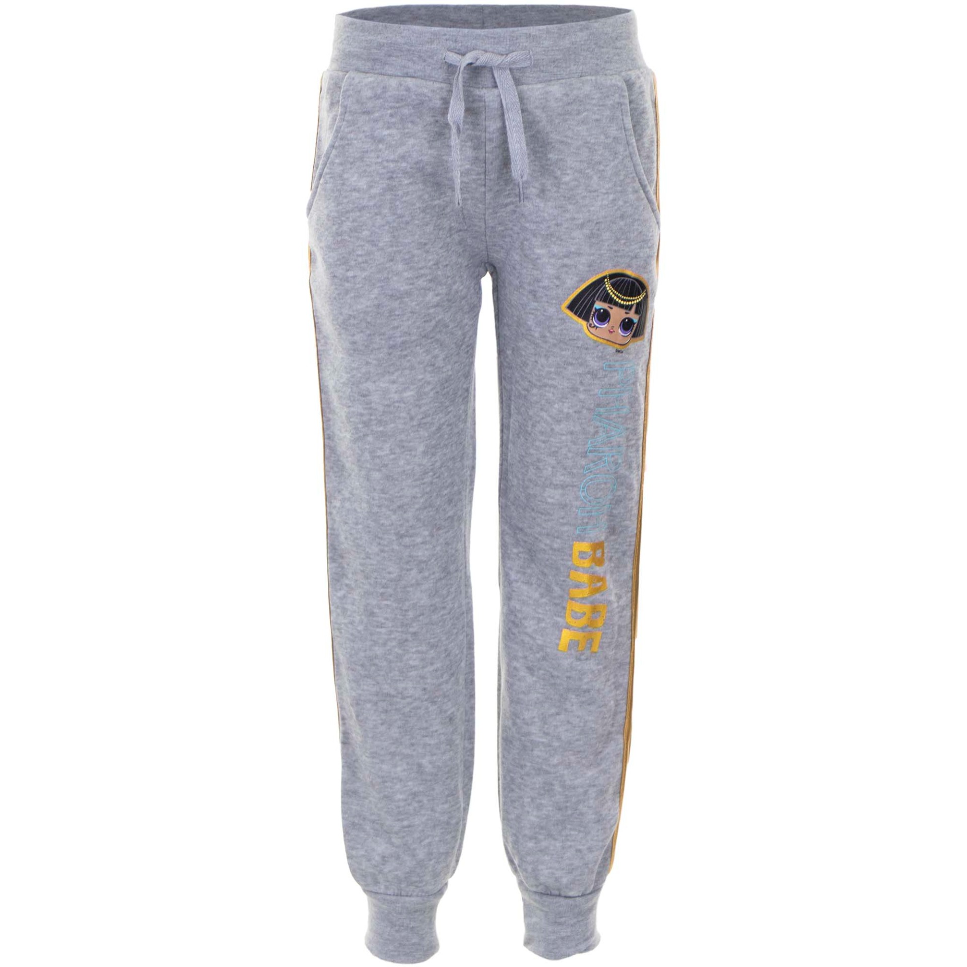 LOL Surprise pilkos sportinės kelnės su pašiltinimu