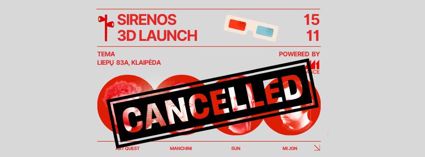 Sirenos 3D Launch | TEMA